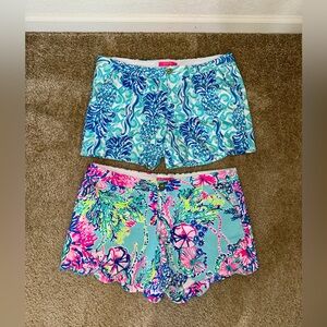 Lilly Pulitzer Shorts BUNDLE:
Beach You To It Buttercup + Blue Out Of The Blue